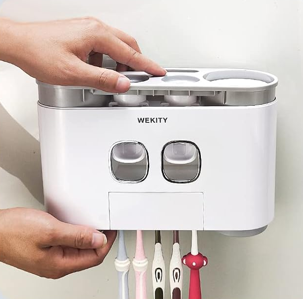 Soporte Antibacterial para cepillo de dientes Wekity