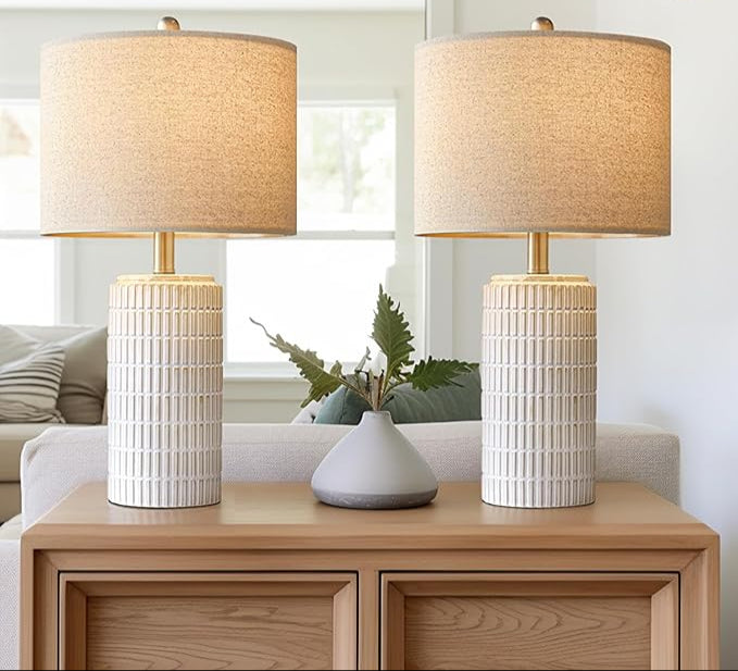 Lámparas de mesa de cerámica modernas (2)