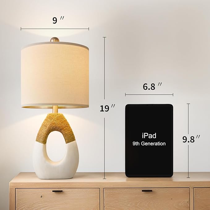 Juego de 2 lámparas de mesa bohemias