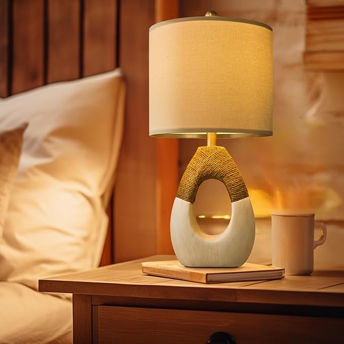 Juego de 2 lámparas de mesa bohemias